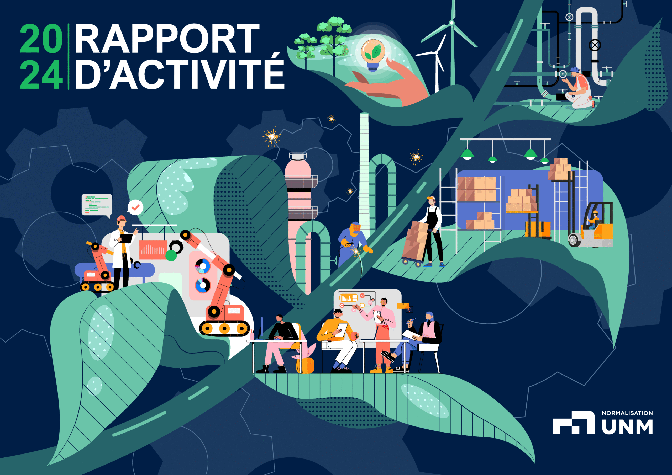 Couverture Rapport d'activité 2024