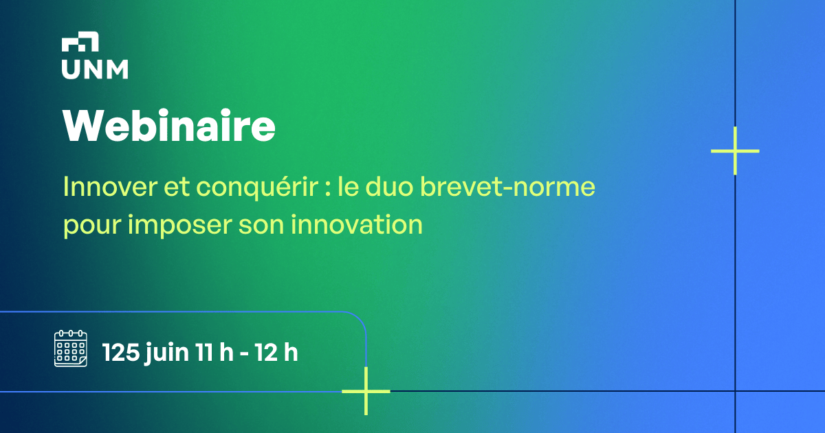 Innover et conquérir : le duo brevet-norme pour imposer son innovation